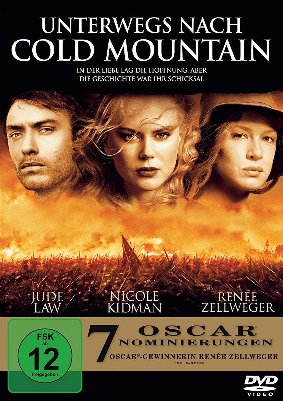 Tutti i DVDs: Unterwegs nach Cold Mountain - Jude Law – Usato da THERWIL venduto da Fcbbasel