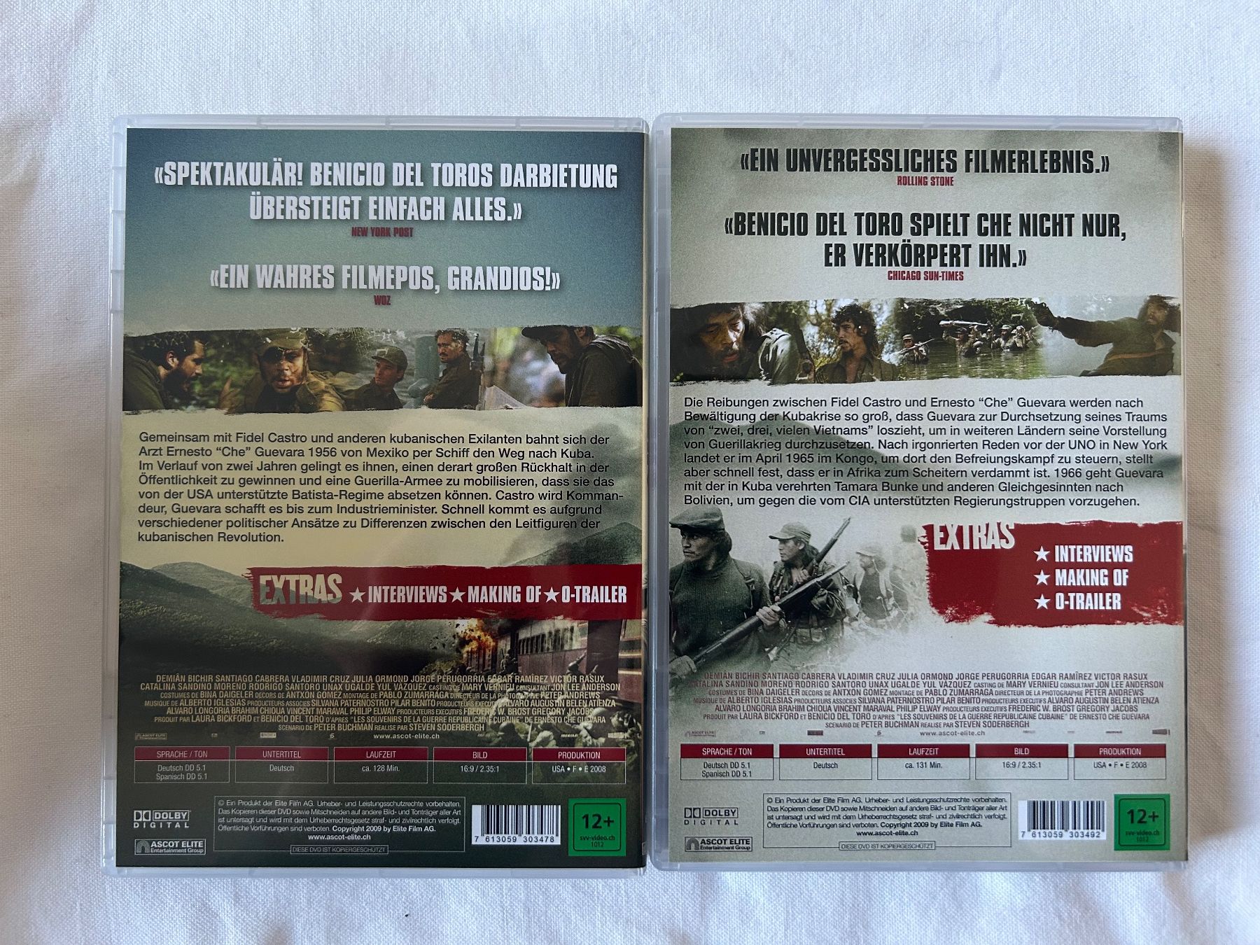 Tutti i DVDs: DVD "Che" (Teil 1 & 2)- Biografie – Usato da Sierre venduto da sevenworlds 5