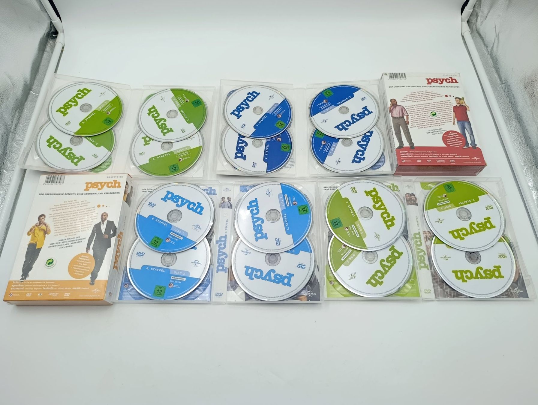 Tous les DVDs: DVD Serie Psych, Staffel 5 fehlt – D'occasion à Wil SG par Donaldus 2