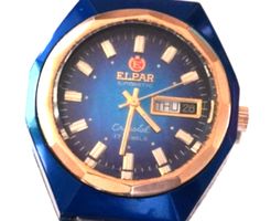 Uhr ELPAR  Cristal Automatik Vintage