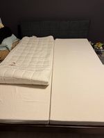 Hüsler Nest Naturlatex Matratze, Bezug und Auflage 160x200