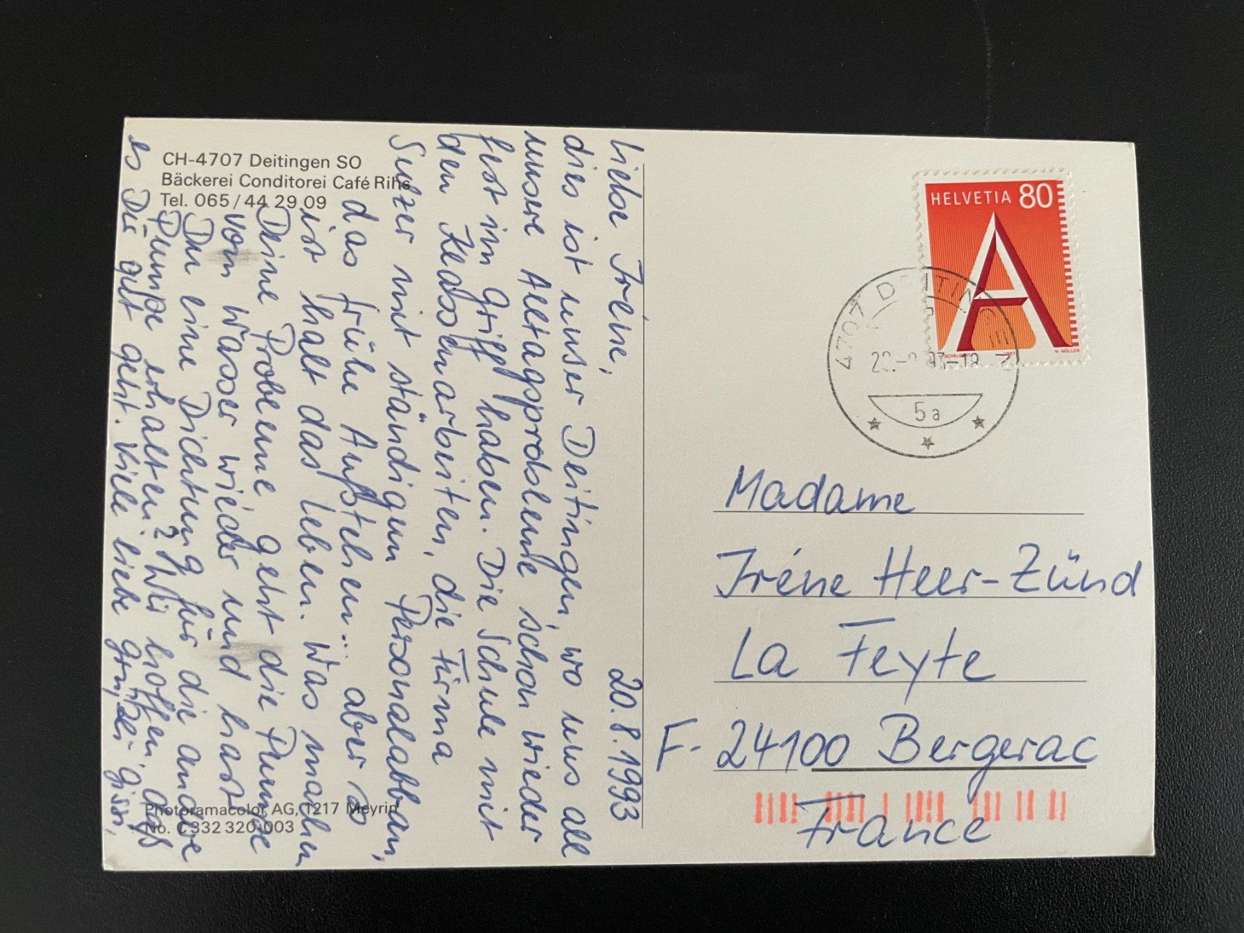 Cartoline postali: AK SO Deitingen – Usato da Thal venduto da Danny82 1