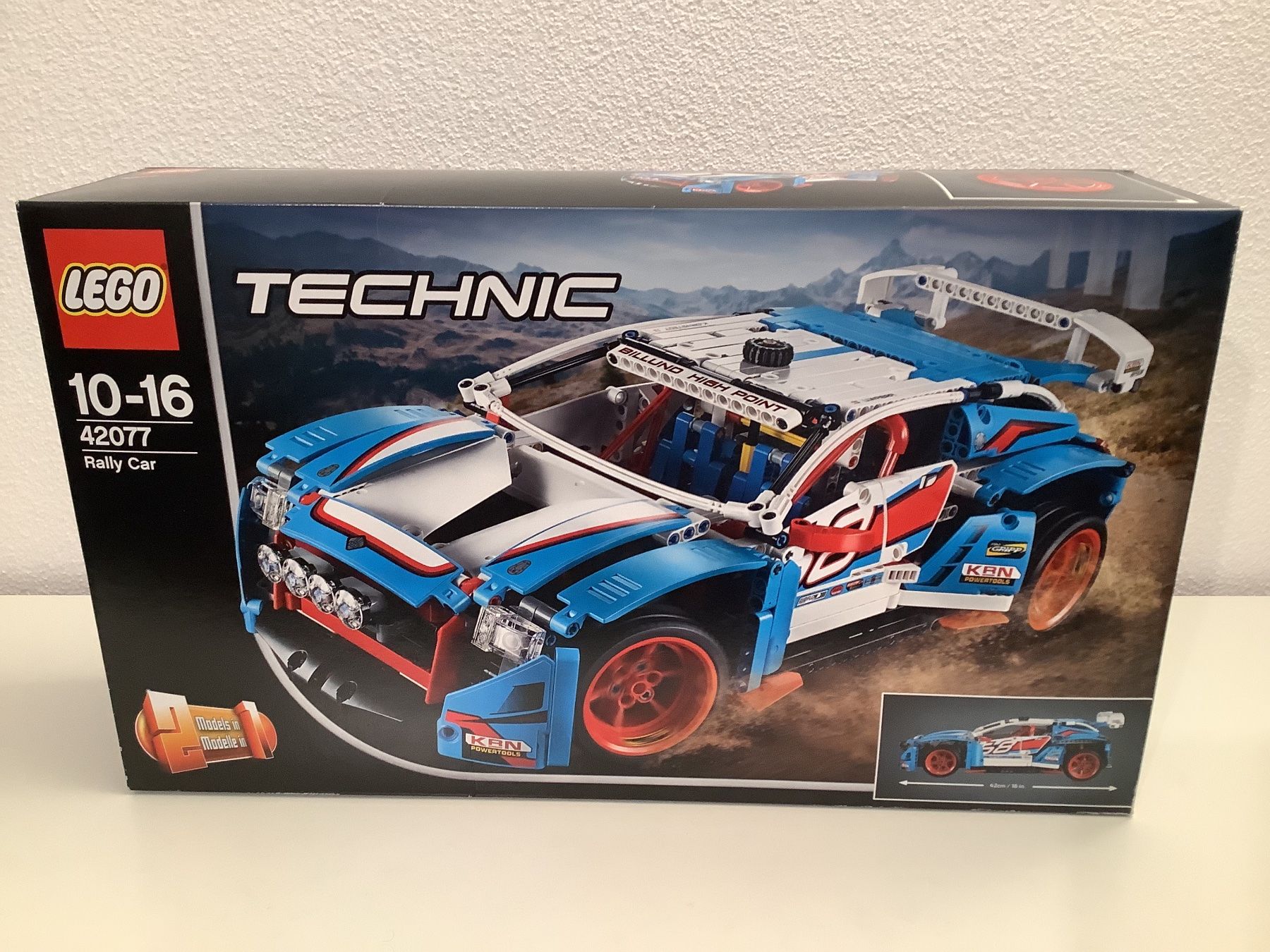 Lego Giocattoli: Lego Technic Rallye Car 42077 von 2017 – Nuovo e nell'imballaggio originale da Willisau venduto da Keks5 2