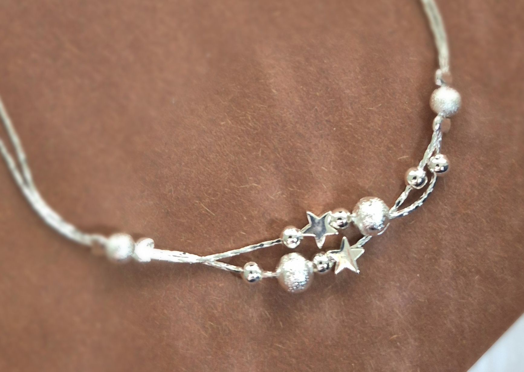 Bracciali & Braccialetti: Armband Silber 925, Sternen  – Nuovo e nell'imballaggio originale da Wädenswil venduto da Orso31 7