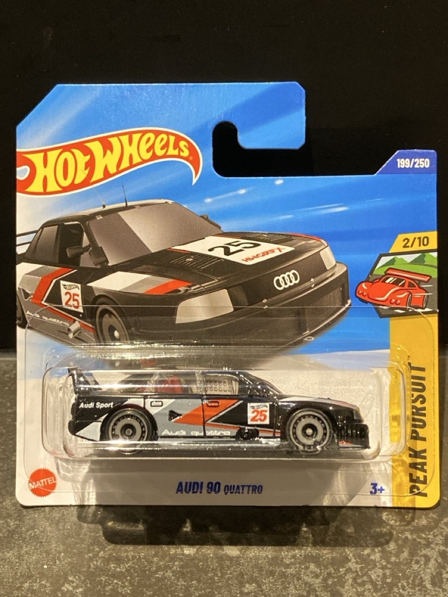 Hot Wheels Modellini d'auto: Hot Wheels Audi 90 Quattro – Nuovo e nell'imballaggio originale da Berg TG venduto da dadukeschlufi