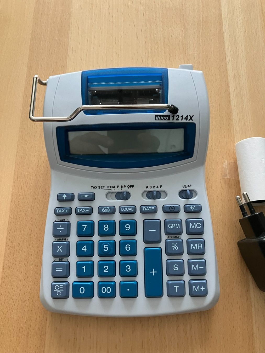Ibico Taschenrechner: Rechnungsmaschine Ibico 1214X – Neu (gemäss Beschreibung) aus Neunkirch von autoscooter57 1