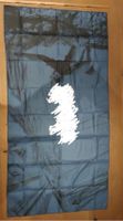 Blaues Badetuch Fitnesstuch mit Logo ovp 90 x 180cm
