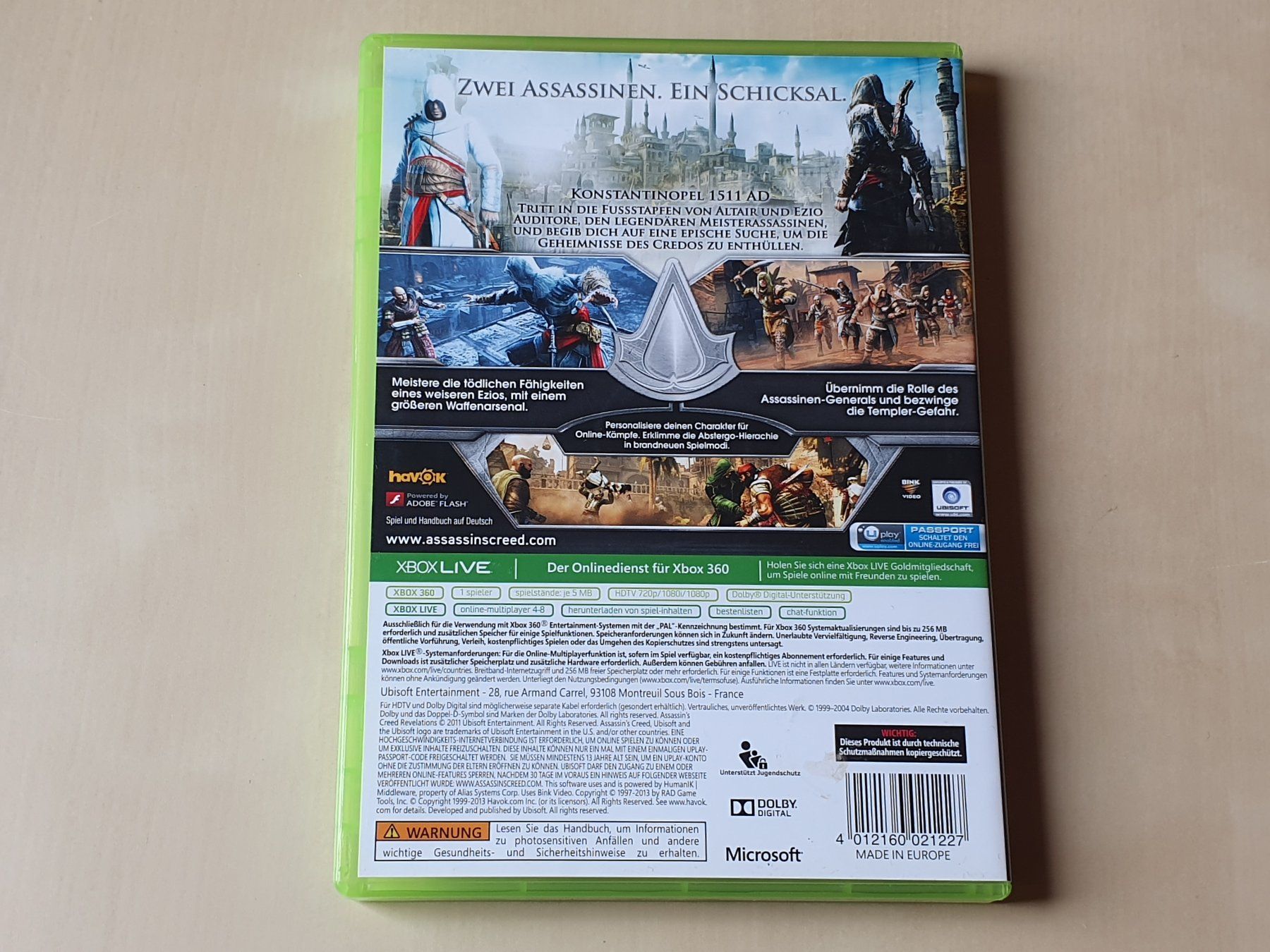 Microsoft Giochi: Assassins Creed Revelations – Usato da Stansstad venduto da collectorsshop 1