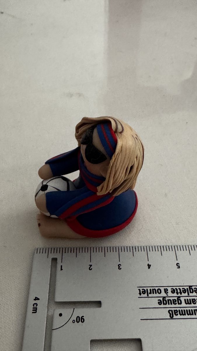 Statuette: FC Basel Fan - Fimo Figur – Usato da Muttenz venduto da einfach-schoen 2