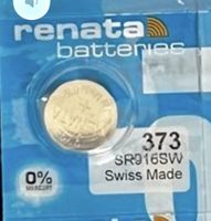 Knopfzelle Renata 373 SR916SW 1.55V neu original verpackt