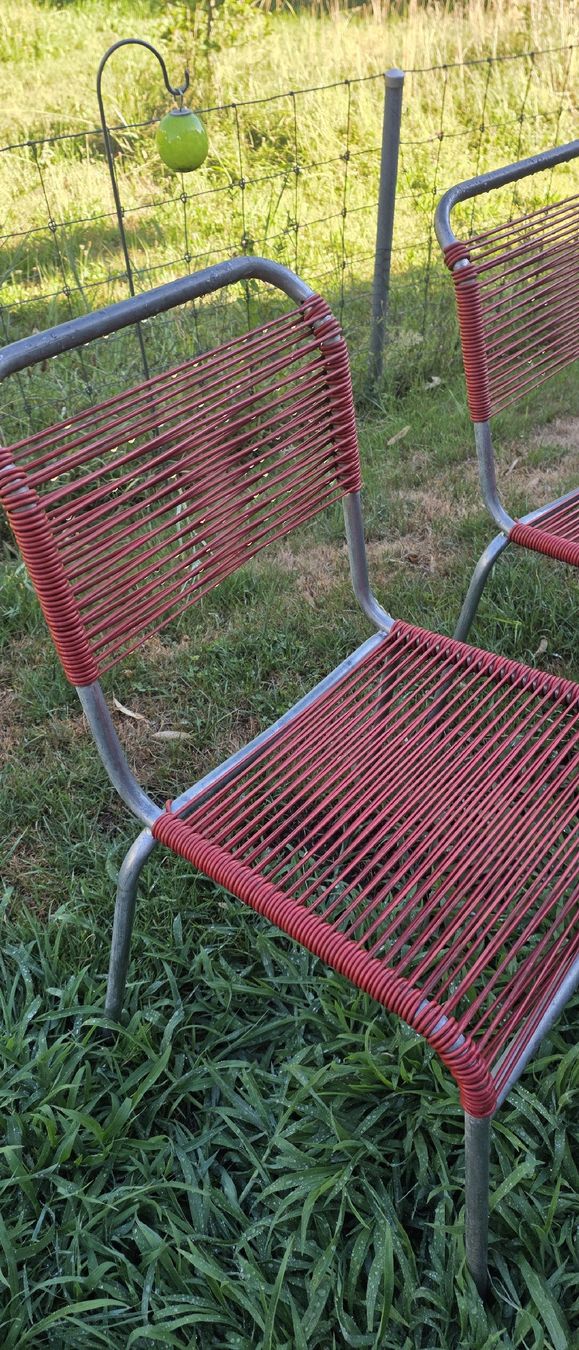 Schaffner Stühle: 2 Klassiker Schaffner Stuhl Vintage Spaghetti – Gebraucht aus Riedikon von Winter21. 1