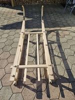 Hornschlitten Eschenholz neu Swiss Made 