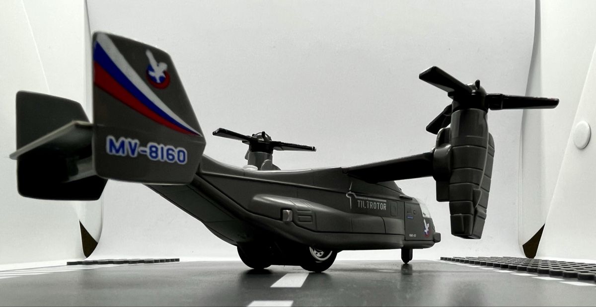 Kit di modellismo & Modellini statici: Diecast VMX-22 Osprey Flugzeugmodell 1:100 – Usato da St. Gallen venduto da Starlord77 1