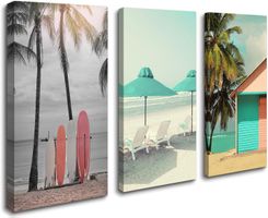 Riesig 🔝 SUPER PREIS 💲 Wandbild 120x80 NEU / Strand Meer