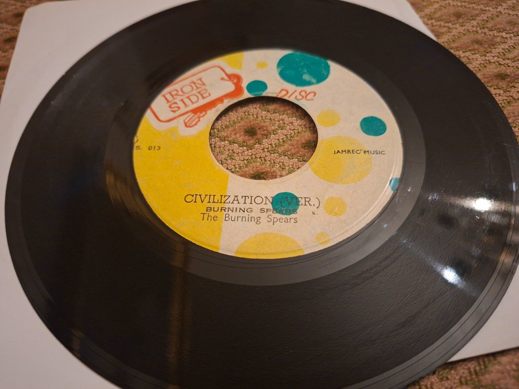 Dischi in vinile: Rare reggae 7" - Burning Spear - Civilization – Usato da Bernex venduto da Wannabehasbeen01 1