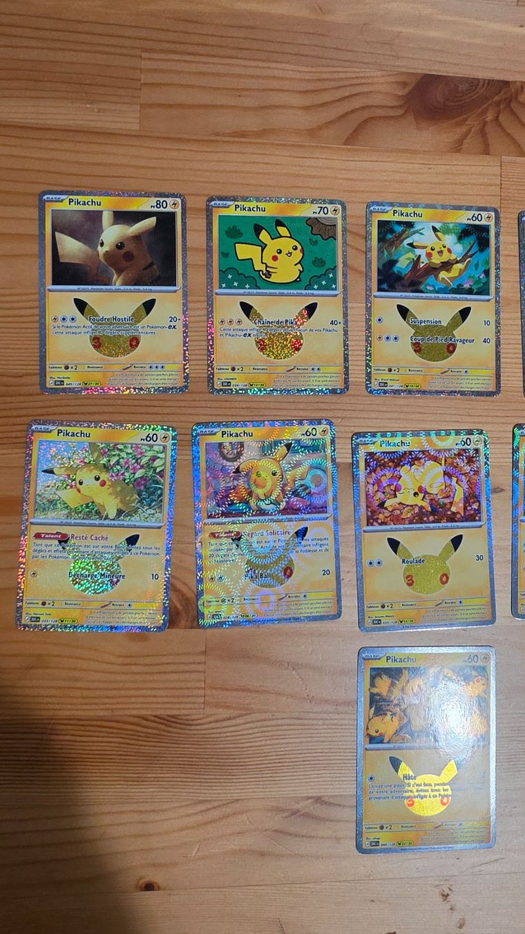 Pokémon Cartes à collectionner: Lot de 11 Pikachu sans double – D'occasion à Alle par mys_f5px 1