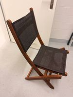 Klappstuhl Holz sehr bequem - ideal für Balkon im Sommer!