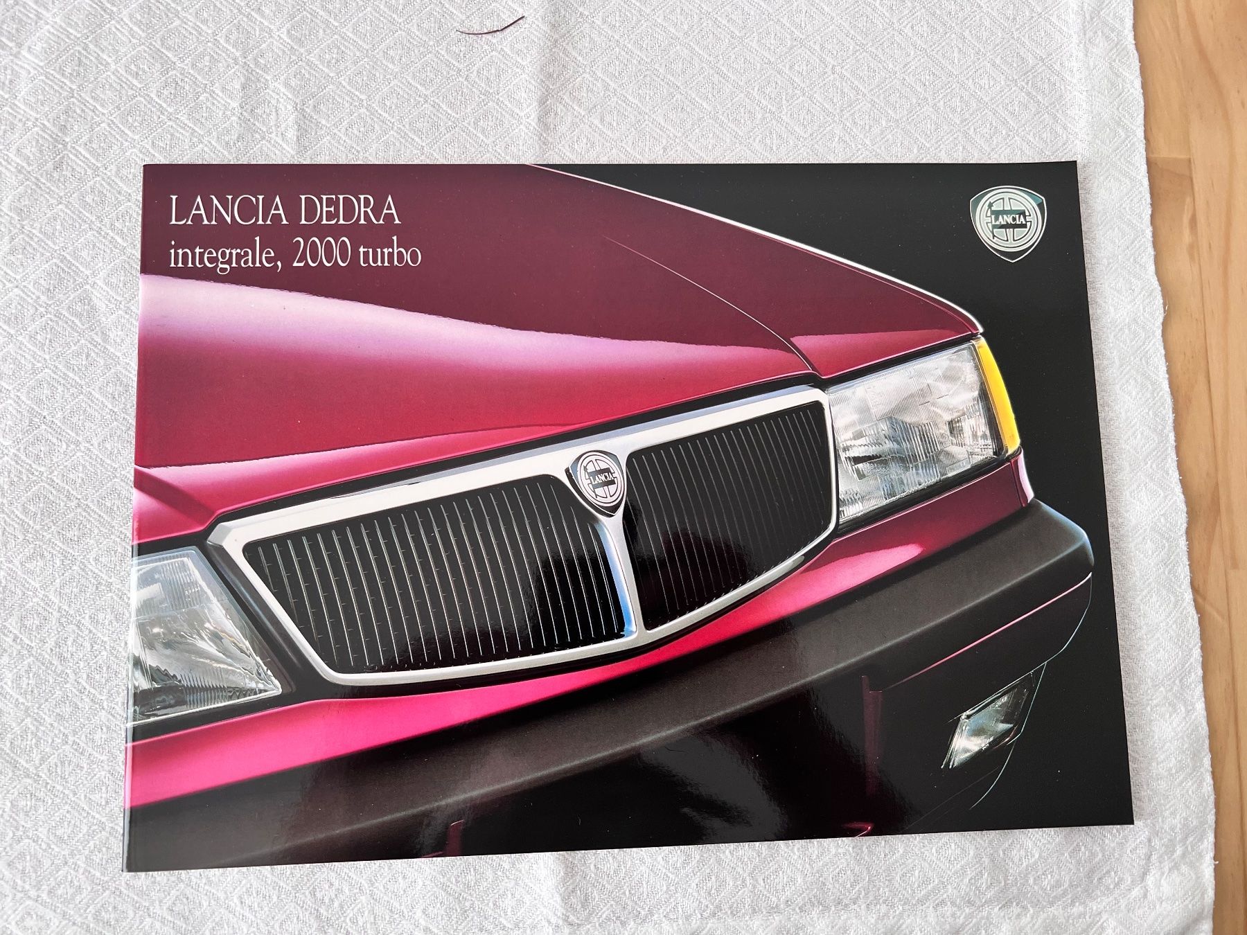 Lancia Documenti: LANCIA DEDRA integrale, 2000 turbo Einzelprospekt Hochglanz – Nuovo (secondo la descrizione) da Münchenbuchsee venduto da Volver64