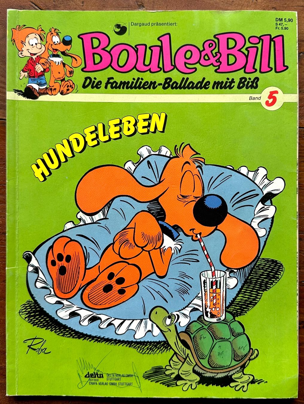 Fumetti: Boule & Bill  Band 5   1977, hunderte Comics ab 1.- – Usato da Seltisberg venduto da quadartswiss