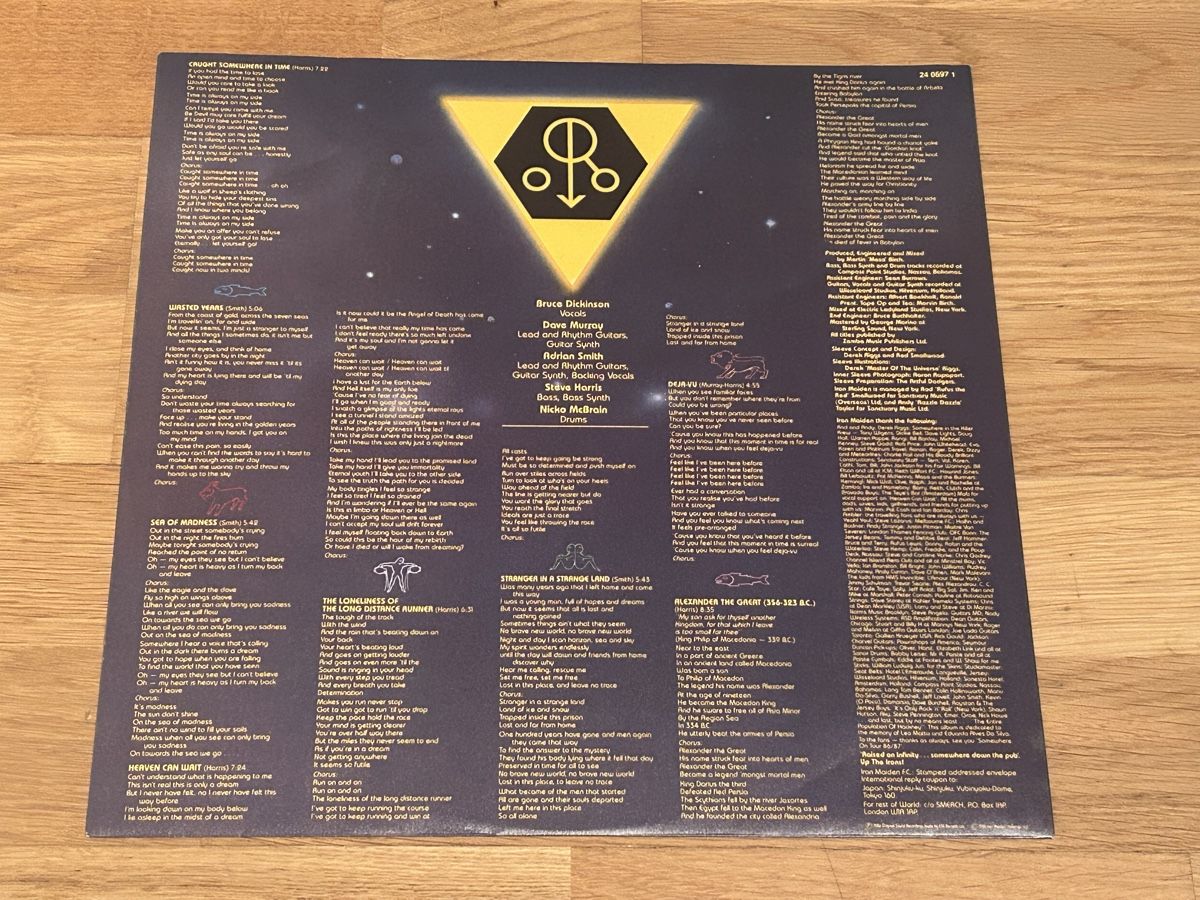 Dischi in vinile: Iron Maiden. 1986. Somwhere In Time – Usato da Faulensee venduto da Mizuno06 3