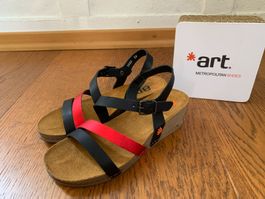 Art I Live 1930 nappa multi black Gr.37 Keilsandalen Wedges