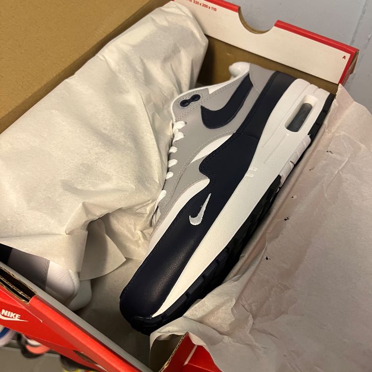 nike air max 1 mini swoosh blue