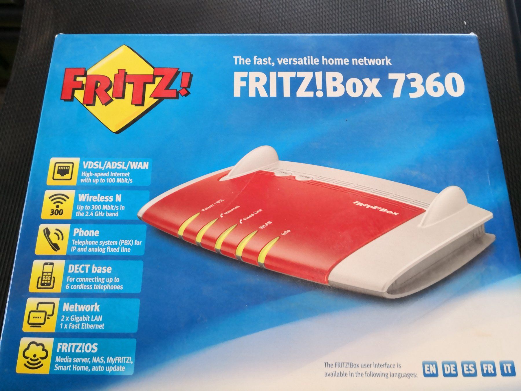 Fritz Modem & Router: Fritz Box 7360 – Usato da Niederscherli venduto da Zahnd1