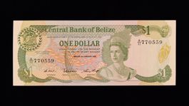1 Dollar - Belize - Queen Elizabeth II