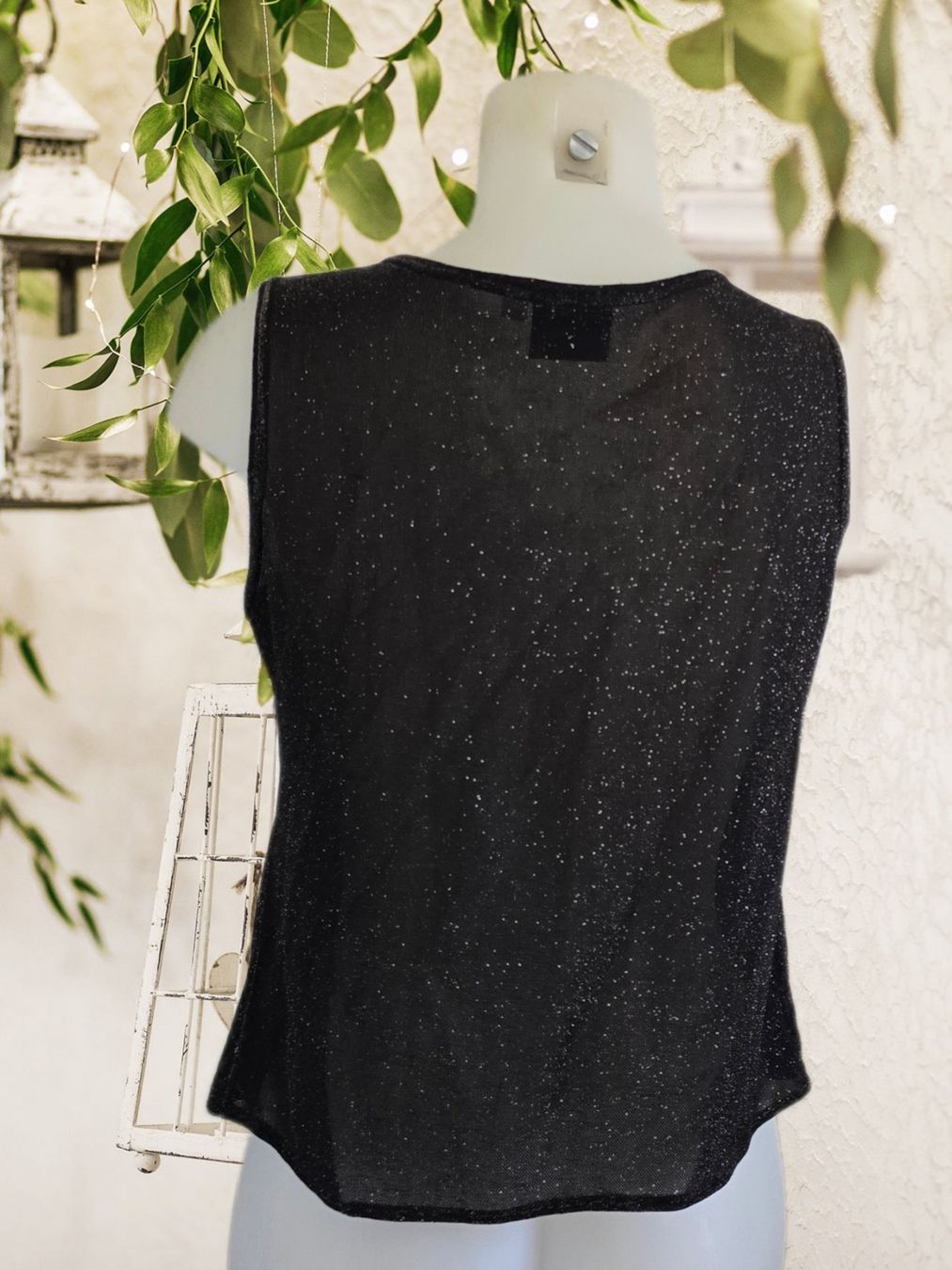 Tops: Damen Top schwarz dezent glitzer – Neuf (Voir description) à Aarburg par Hystoria 2