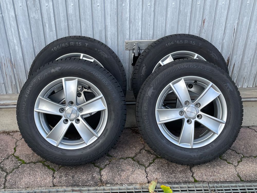 Winterräder Audi VW Seat Skoda Gislaved 195/65 R15 4/5mm | Kaufen auf ...