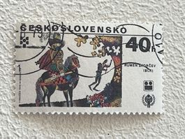 Ceskoslovensko Briefmarke