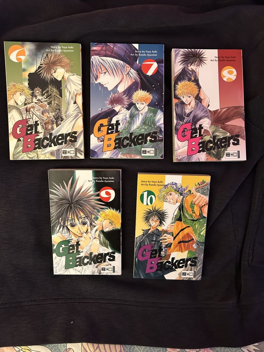Fumetti: Get Backers - Manga Serie 1-14 – Usato da Luzern venduto da Raffaelo.G. 2