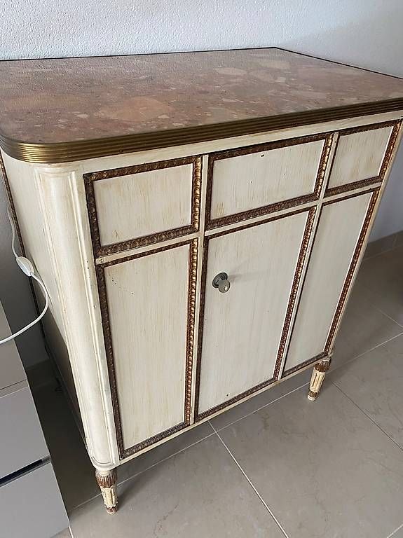 Kommoden: Schrank Kommode Vintage hellbeige – Gebraucht aus Arisdorf von Delfina010 4