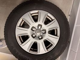 Winterräder mit Continentals Pneu R16 beispielsweise für Q3