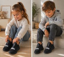 Chaussures Puma enfant, taille 35, comme neuves!