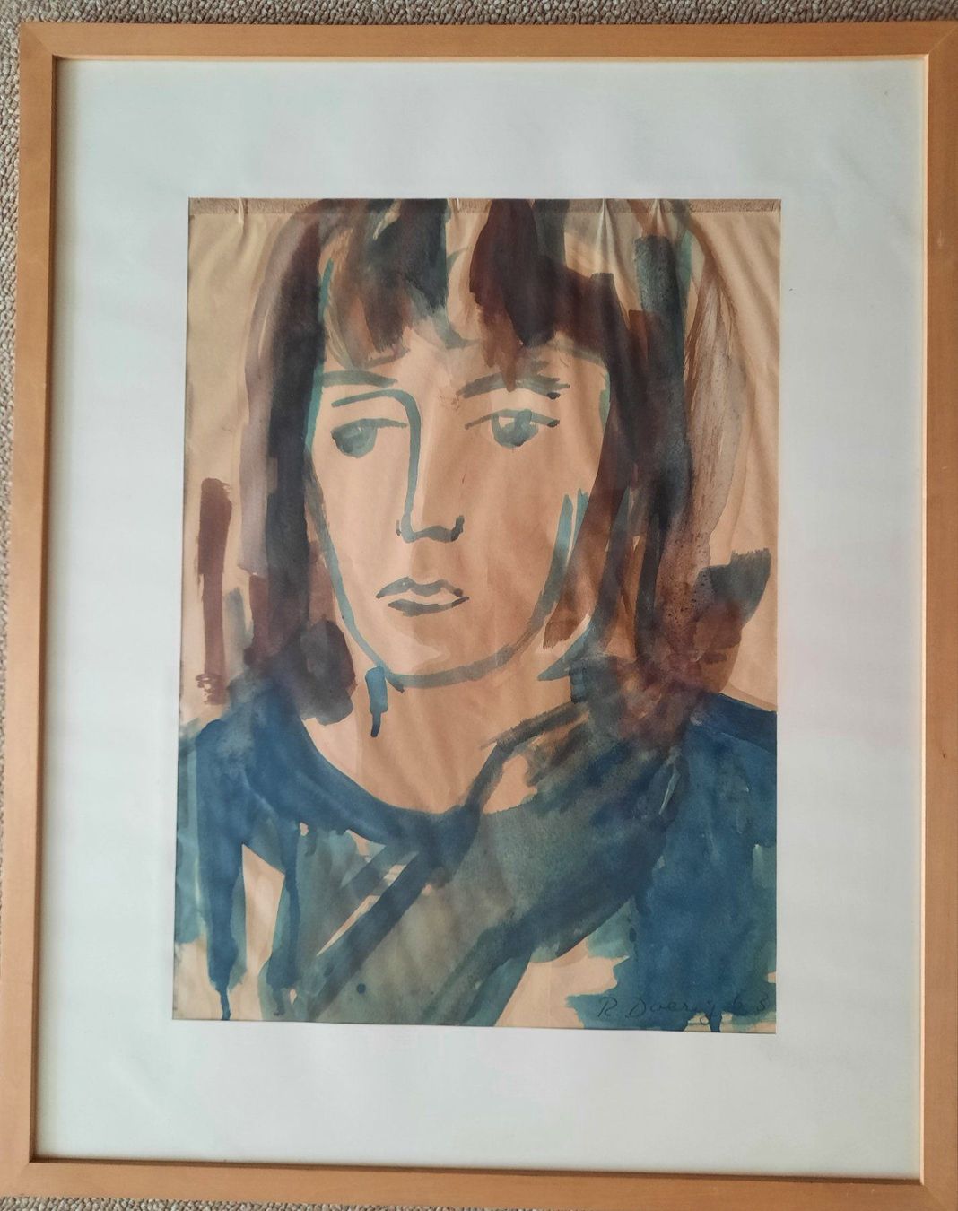 Dipinti: Gemälde; Roswitha Dörig; Portrait – Usato da Herrliberg venduto da AlexandraBopp