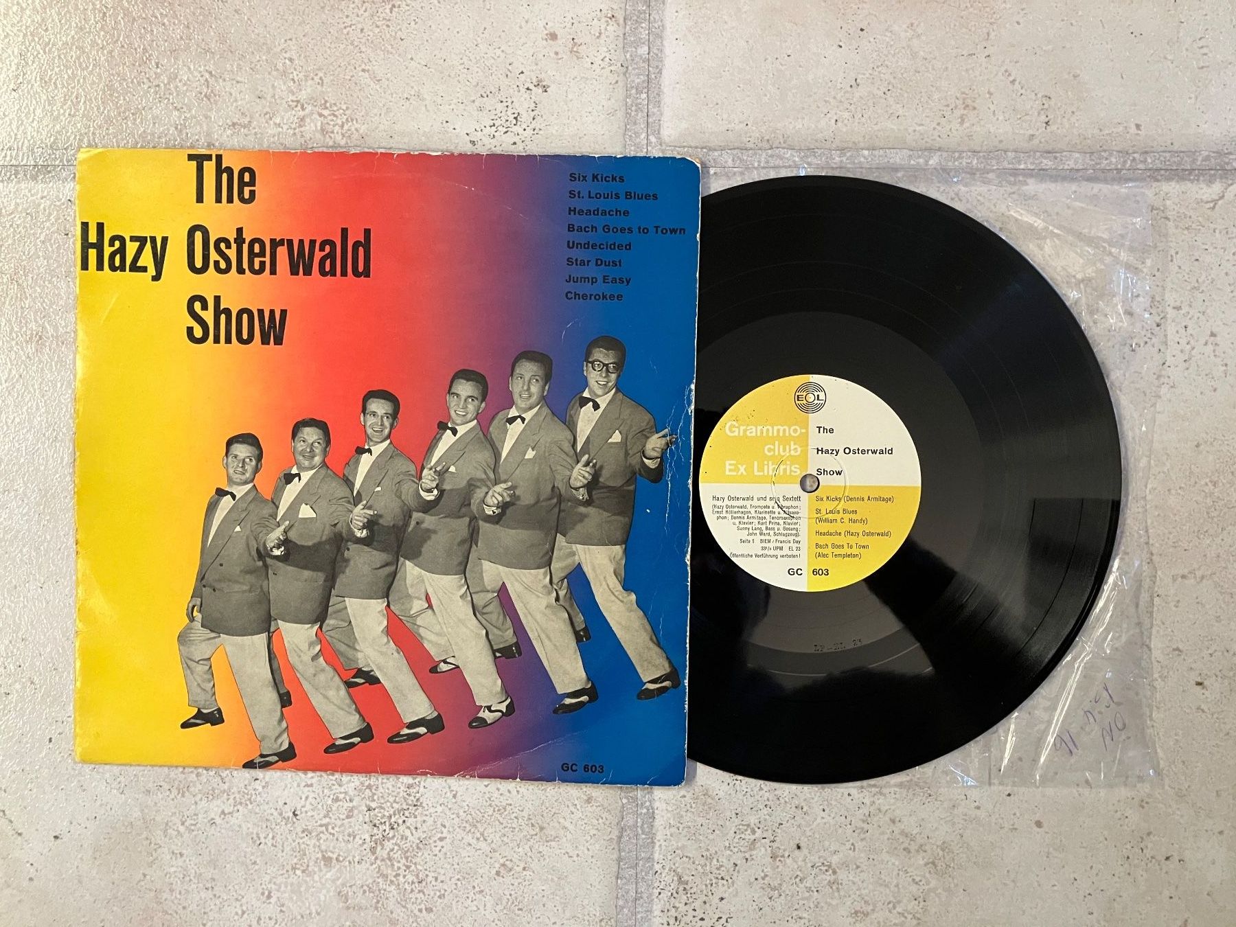 Dischi in vinile: The Hazy Osterwald Show, Jazz 25cm LP – Usato da Widen venduto da DexterGordon