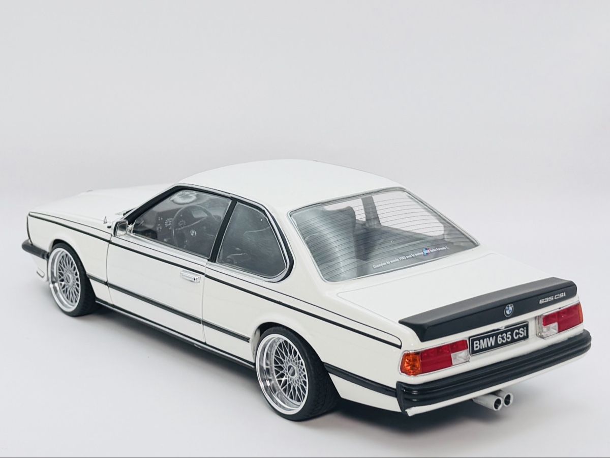 Solido Modellautos: 1:18 BMW 635 CSI Solido BBS Tuning – Neu (gemäss Beschreibung) aus Baar von Cai 2