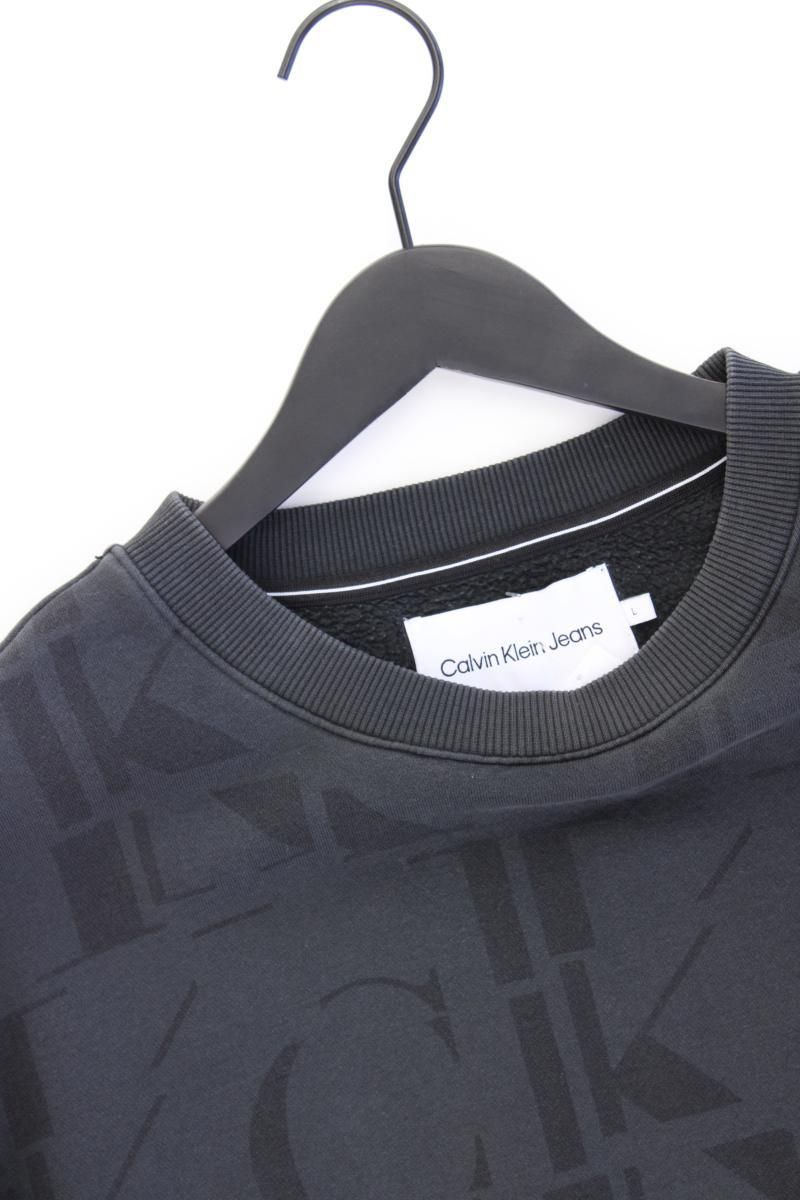 Pullover & Sweatshirts: Calvin Klein Langarmpullover Gr. L grau – Gebraucht aus Neustadt an der Waldnaab von SecondLifeFashion 1