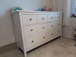 Kommode IKEA Hemnes weiss mit 8 Schubladen guter Zustand