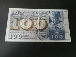 Schweiz 1973, 100 Franken
