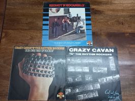 Crazy Cavan LPs - Rockabilly Teddy Boy