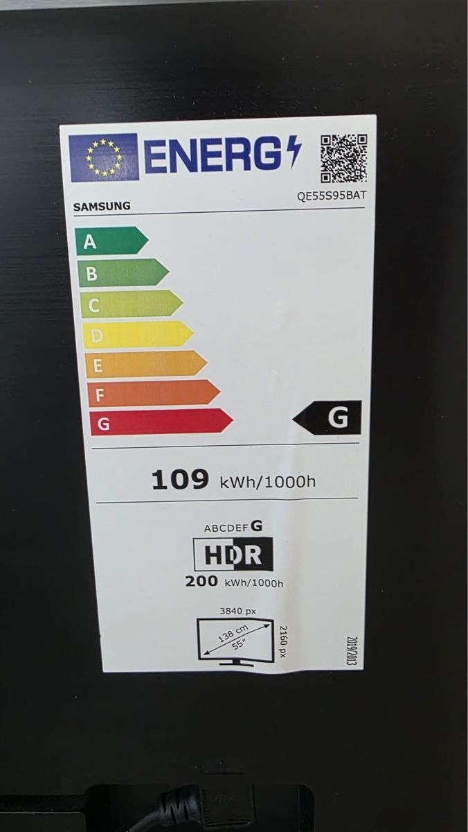 Samsung Televisori: Samsung QE55Q95BAT / 55 Zoll / QD-OLED – Nuovo (secondo la descrizione) da Oberurnen venduto da Thanuja_11 3