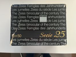 3 Feldstecher:  2x  Zeiss; 1 x Hertel & Reuss