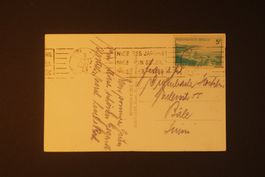 1949 Postkarte Monaco