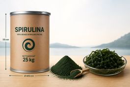 Spirulina Pulver, 25 kg Gebinde