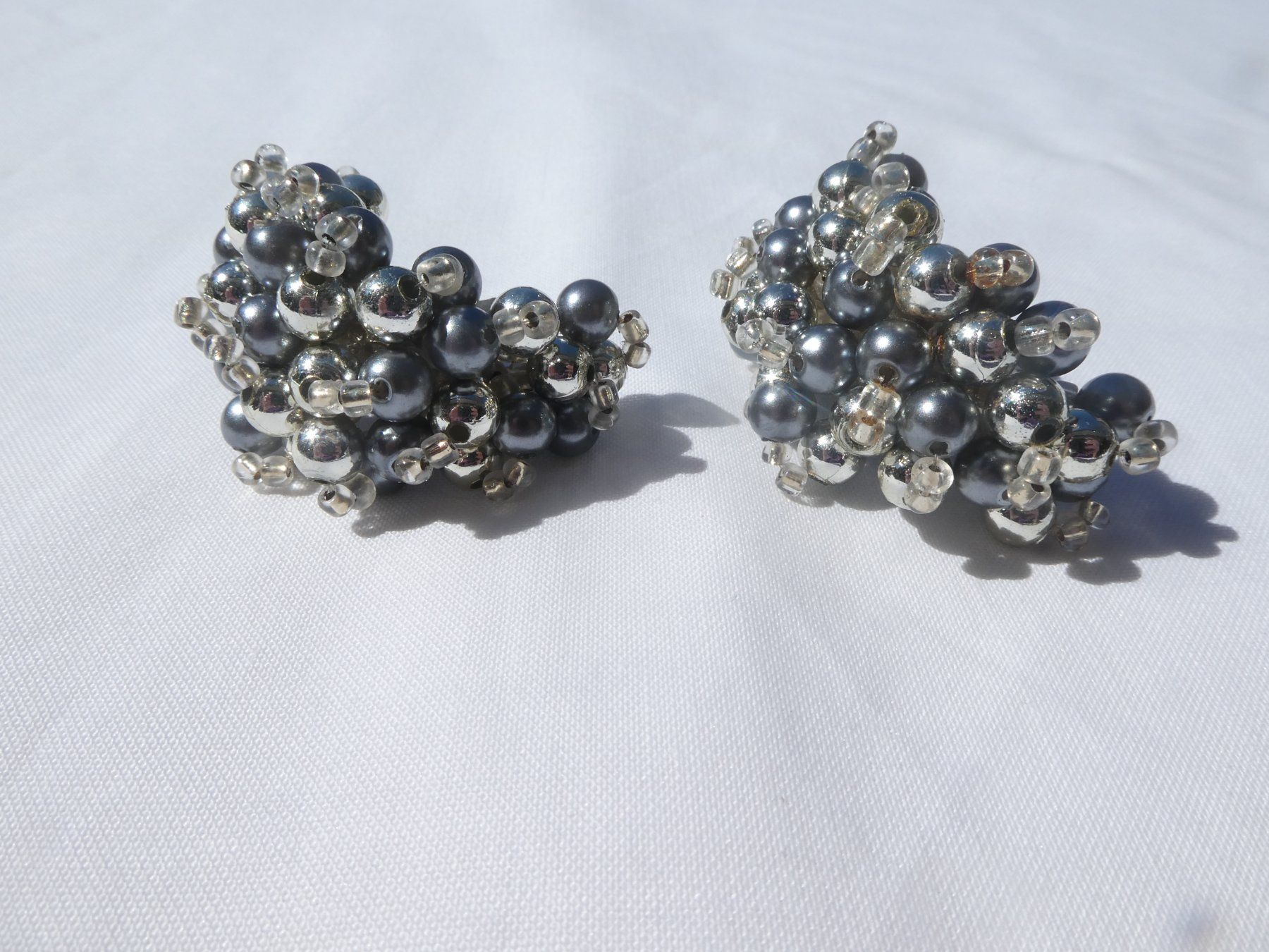 Boucles d'oreille: Grosse Vintage Ohrclips, Modeschmuck – D'occasion à Gattikon par kaandooh 1