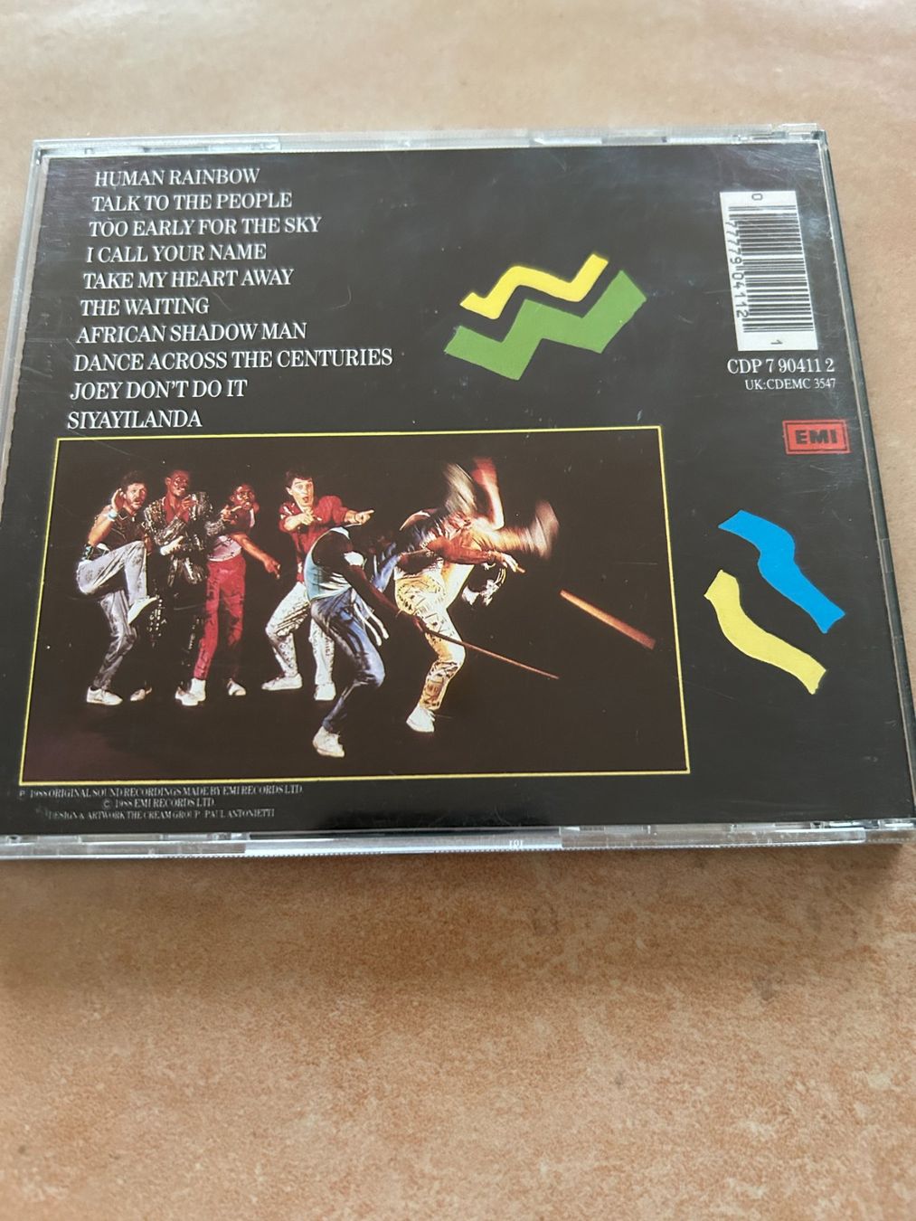 CD: Johnny Glegg & Savuka Shadow man – Usato da Wiggiswil venduto da Cwi0 1
