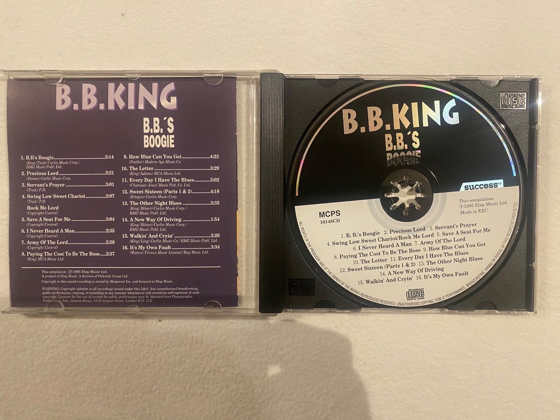 CD: B.B. King - B.B.‘s Boogie – Nuovo (secondo la descrizione) da Duggingen venduto da Kisha010 1