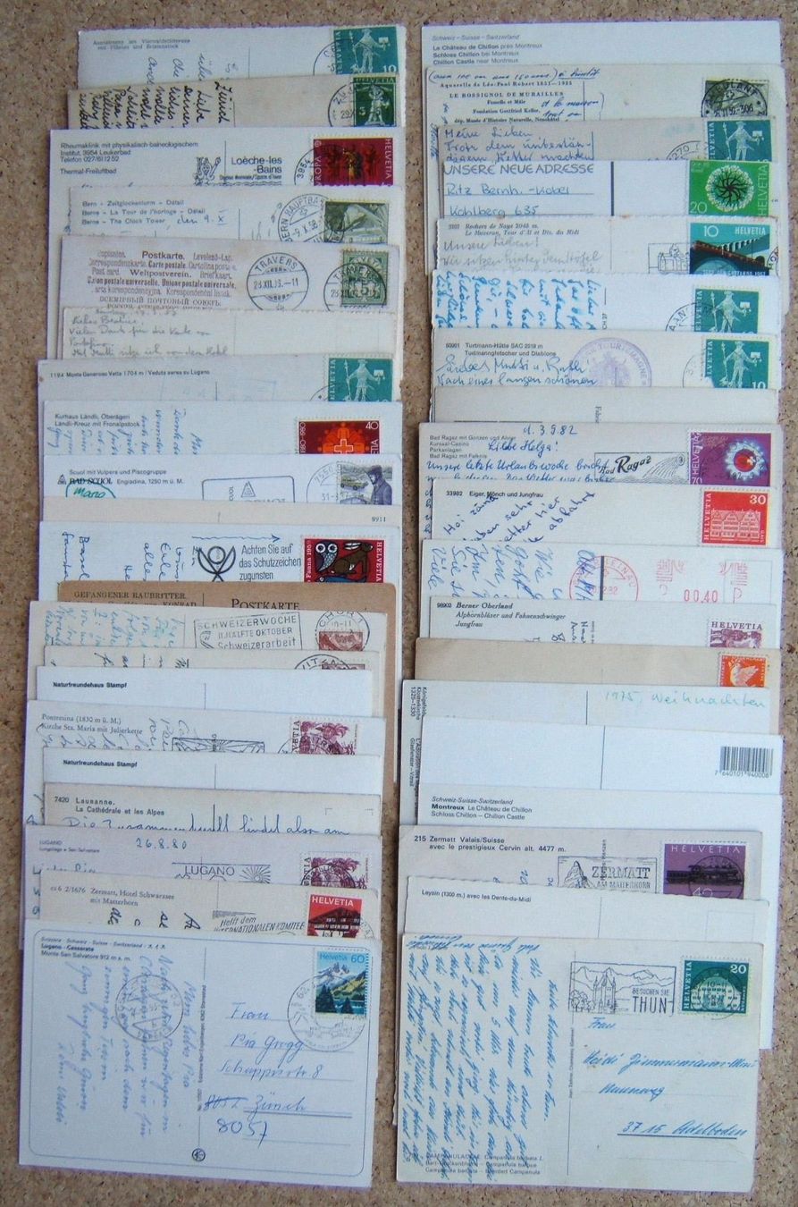 Cartoline postali: LOT AK SCHWEIZ (A) – Usato da Brunnen venduto da Nonne04 1